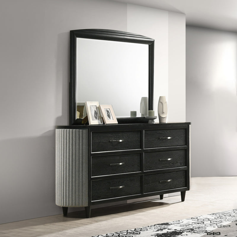 SKYLINE MIRROR-ONYX