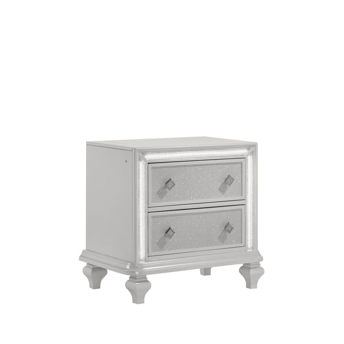 STARDUST NIGHTSTAND-WHITE