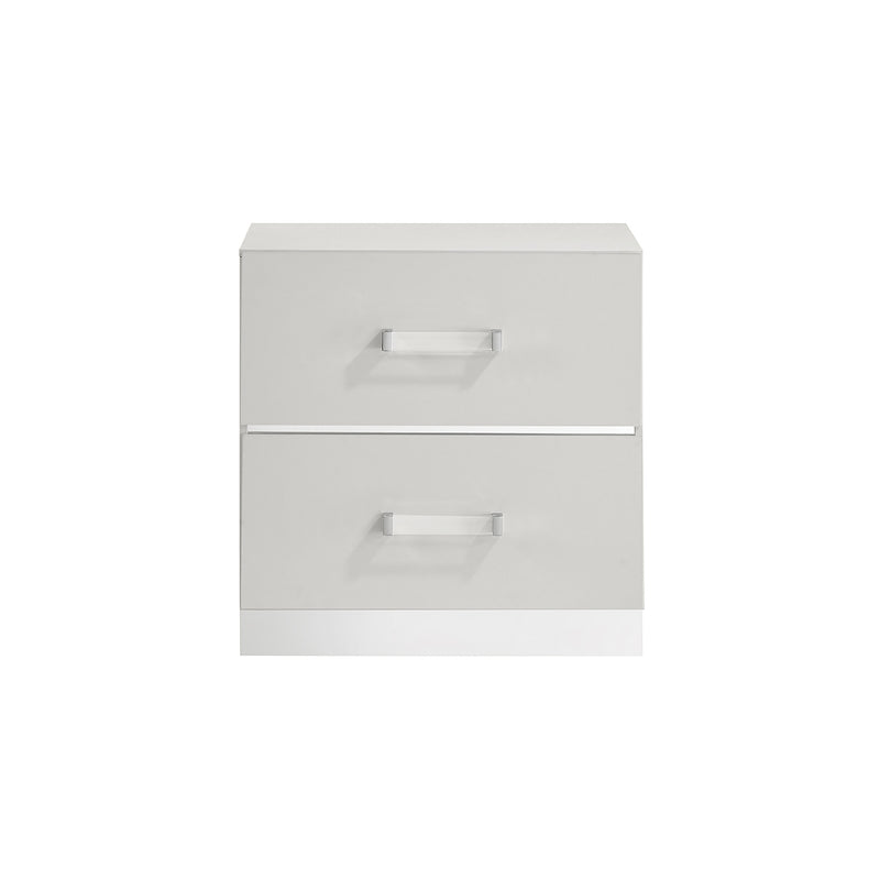 EUROPA NIGHTSTAND- WHITE