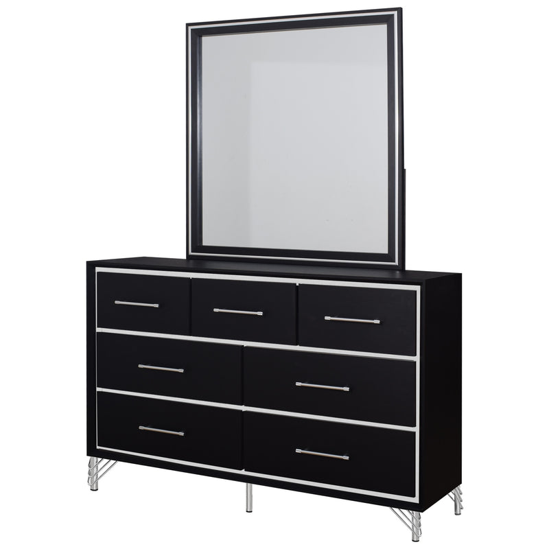 AVA MIRROR-EBONY