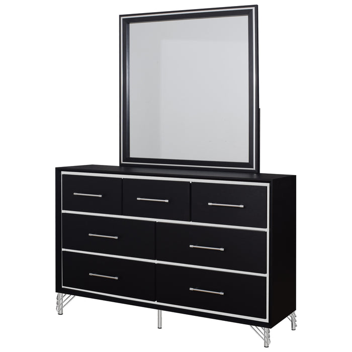 AVA MIRROR-EBONY