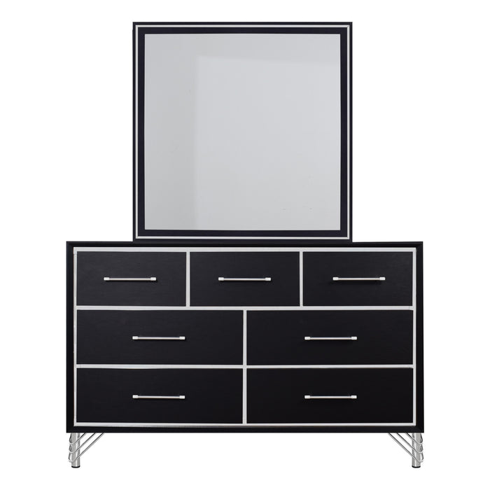 AVA MIRROR-EBONY