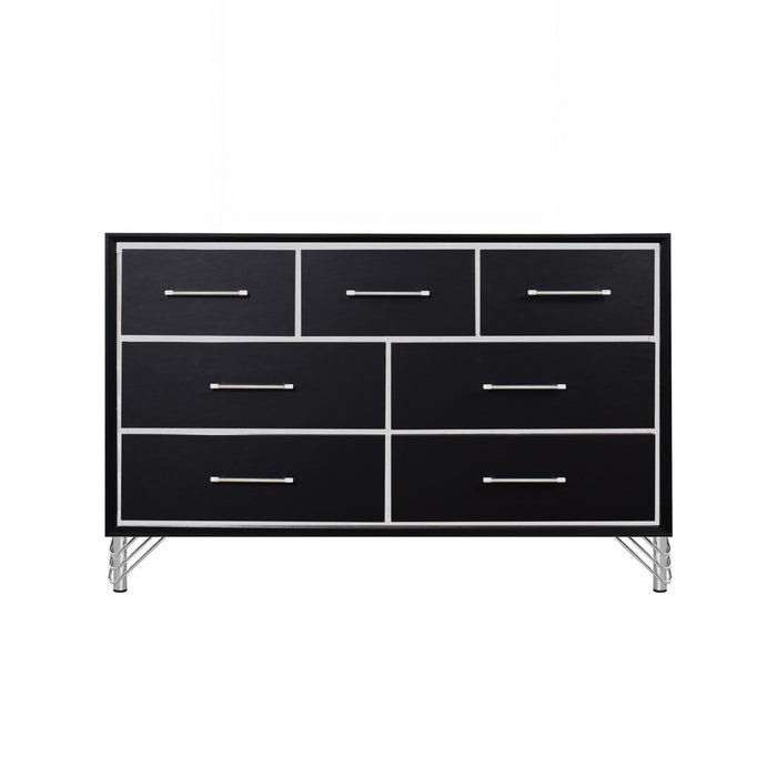 AVA 7 DRAWER DRESSER-EBONY