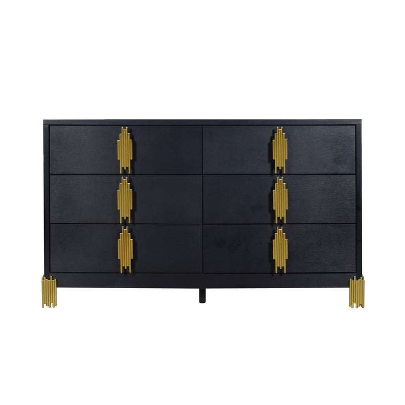 EMPIRE DRESSER- BLACK