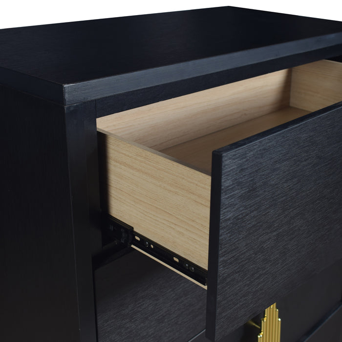 EMPIRE CHEST- BLACK