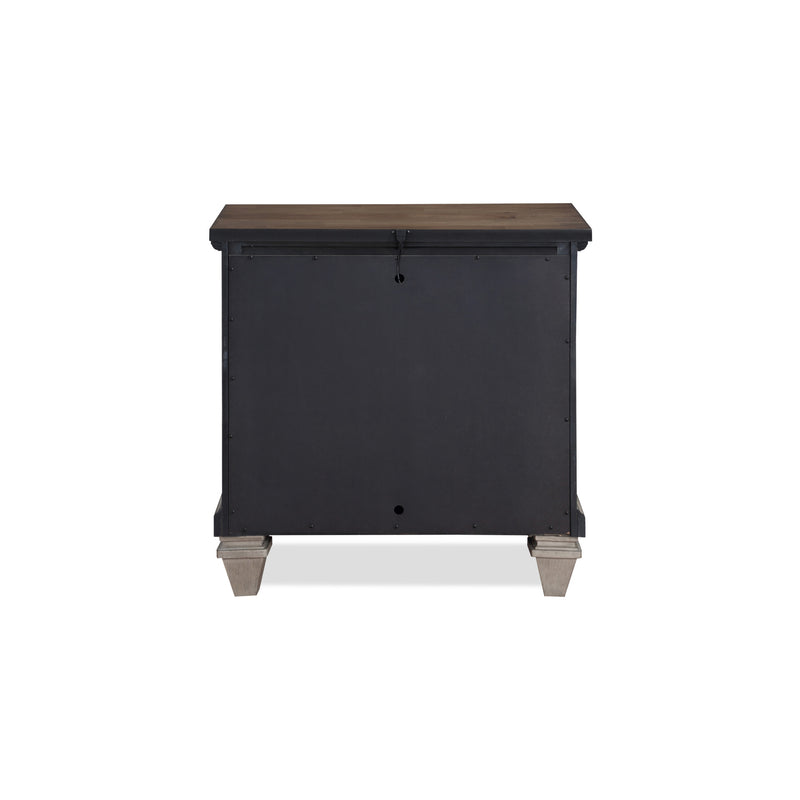 MARIANA NIGHTSTAND W/USB-VINTAGE CREME