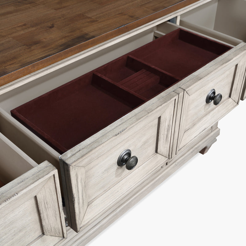 MARIANA DRESSER -VINTAGE CREME