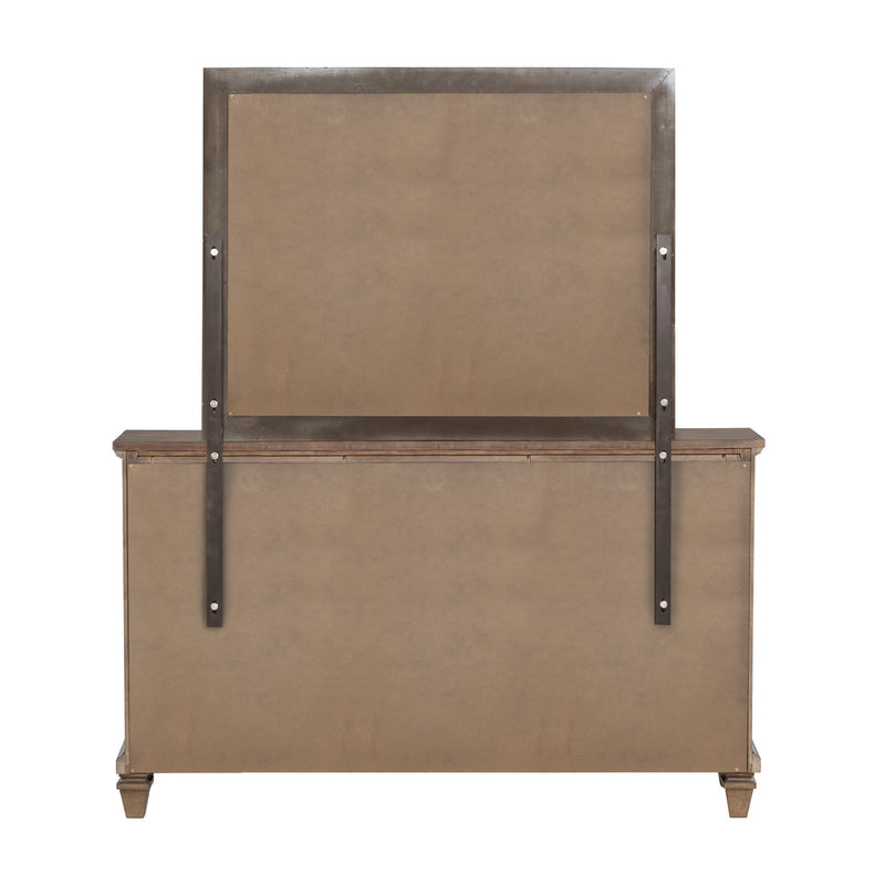 MARIANA MIRROR-VINTAGE MOCHA