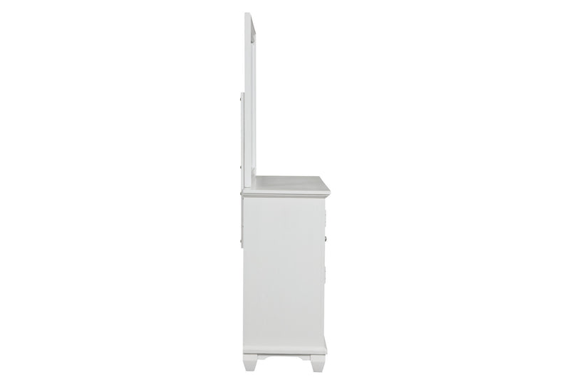 JAMESTOWN LANDSCAPE MIRROR- WHITE