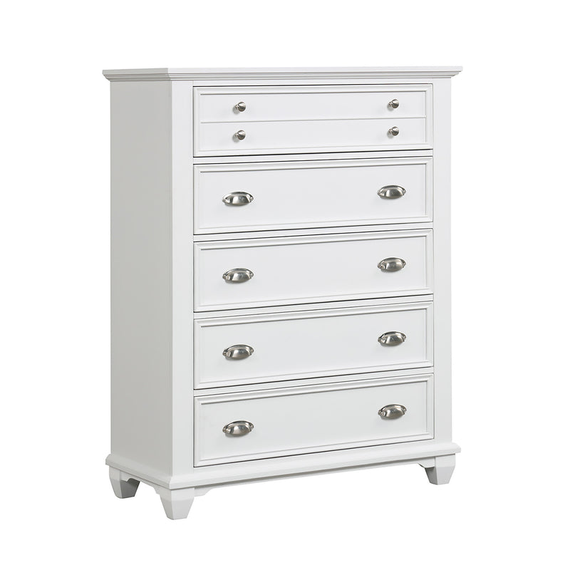 JAMESTOWN CHEST- WHITE
