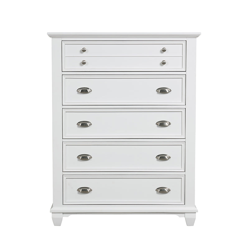 JAMESTOWN CHEST- WHITE