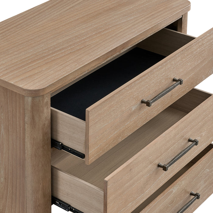 ANIKA 5 DRAWER CHEST-NATURAL
