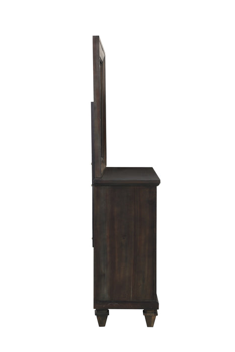 SEVILLA MIRROR-WALNUT