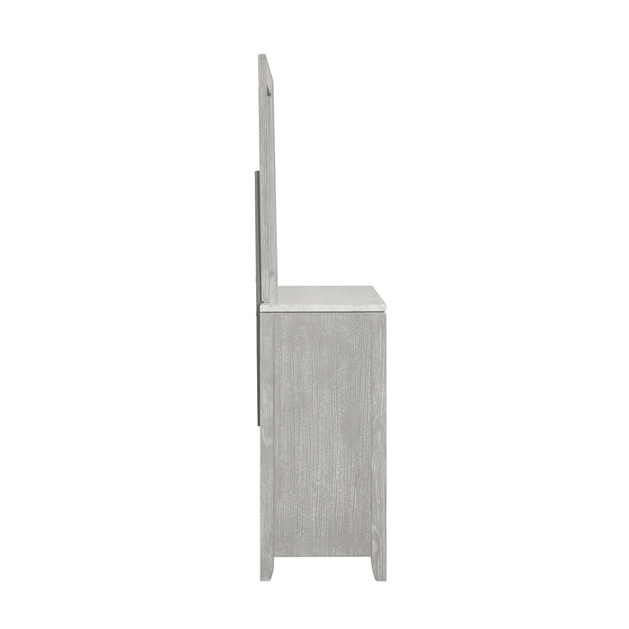 FIONA LANDSCAPE MIRROR-MIST GRAY