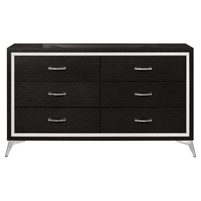 HUXLEY DRESSER-BLACK