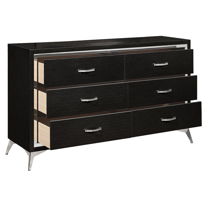 HUXLEY DRESSER-BLACK