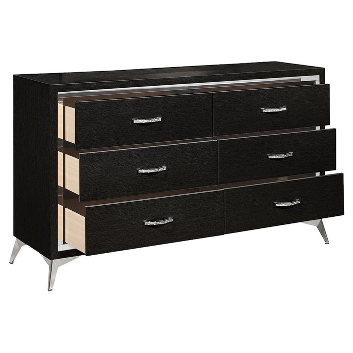HUXLEY DRESSER-BLACK