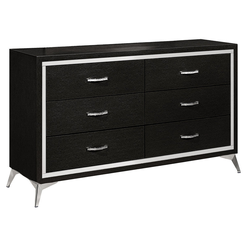 HUXLEY DRESSER-BLACK