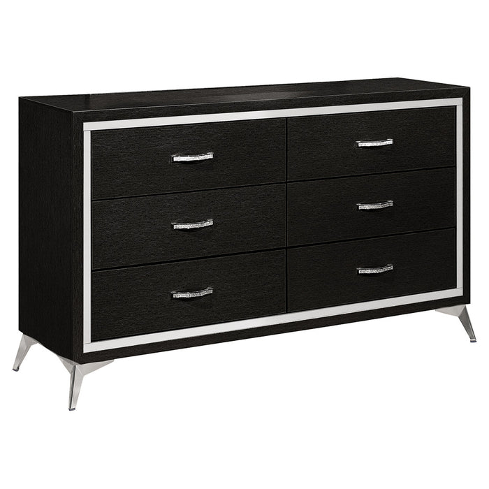 HUXLEY DRESSER-BLACK