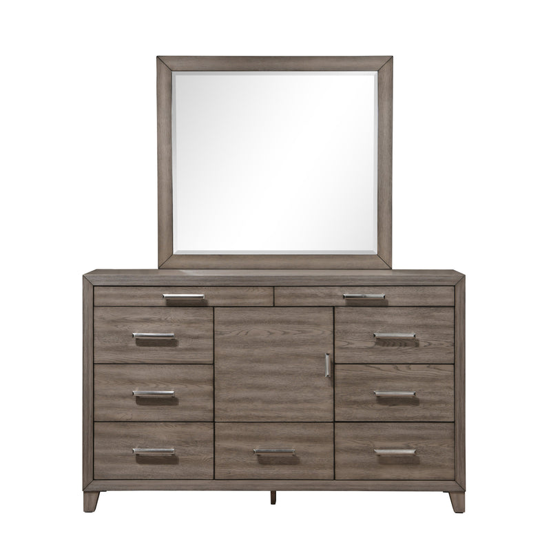 HARRISBURG MIRROR-WALNUT