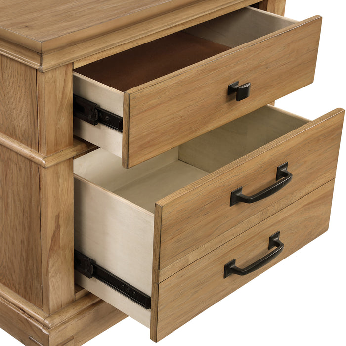 SUNSTONE NIGHTSTAND-HONEY