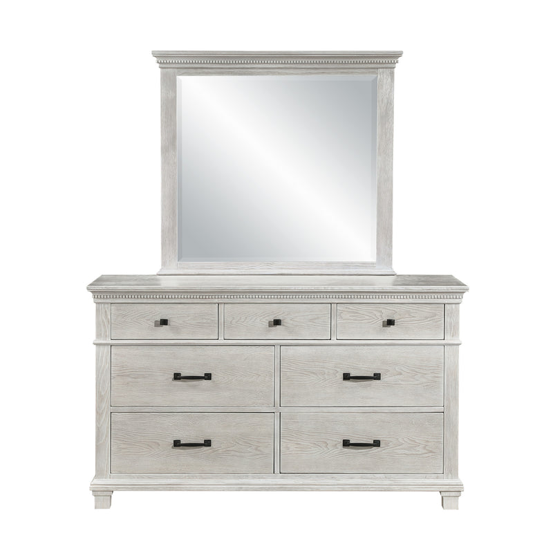 SILVER SANDS MIRROR-GRAY