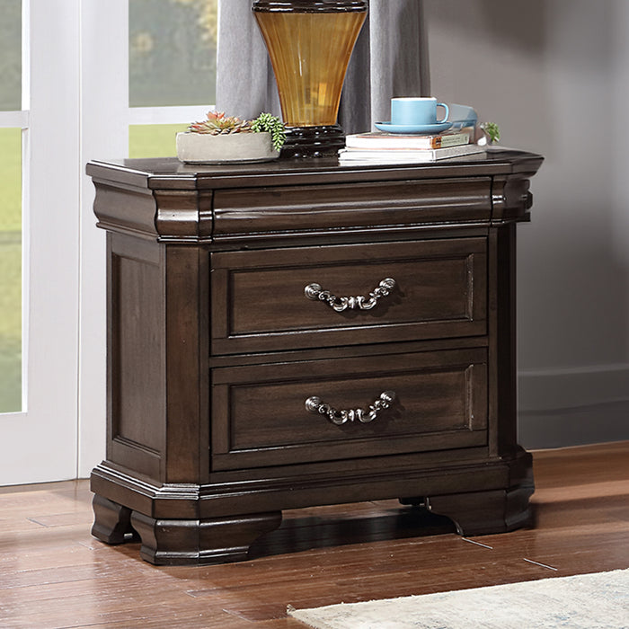 LYNDHURST NIGHTSTAND- WALNUT