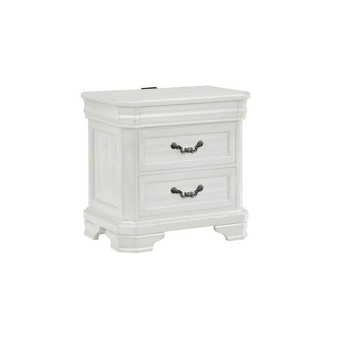 LYNDHURST NIGHTSTAND- VINTAGE WHITE