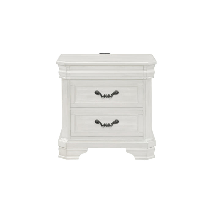 LYNDHURST NIGHTSTAND- VINTAGE WHITE