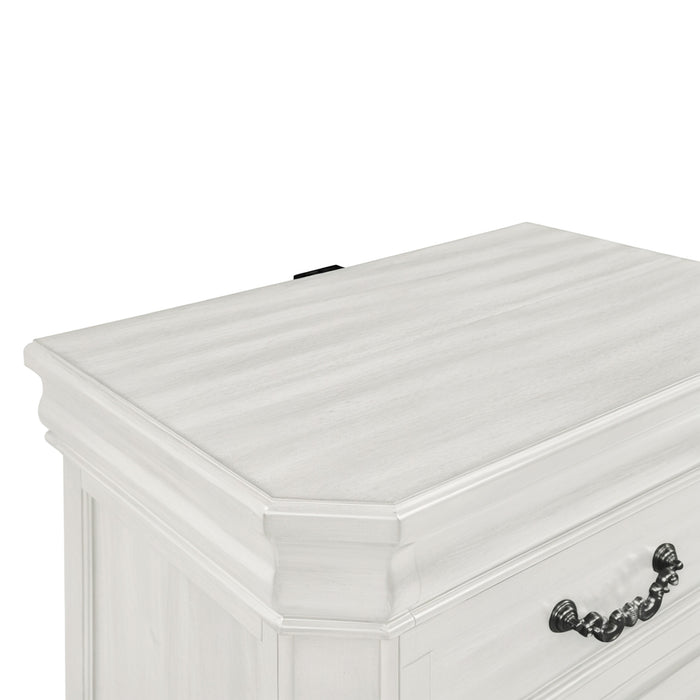 LYNDHURST NIGHTSTAND- VINTAGE WHITE