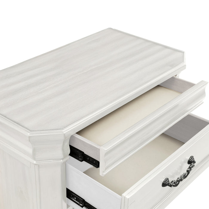 LYNDHURST NIGHTSTAND- VINTAGE WHITE