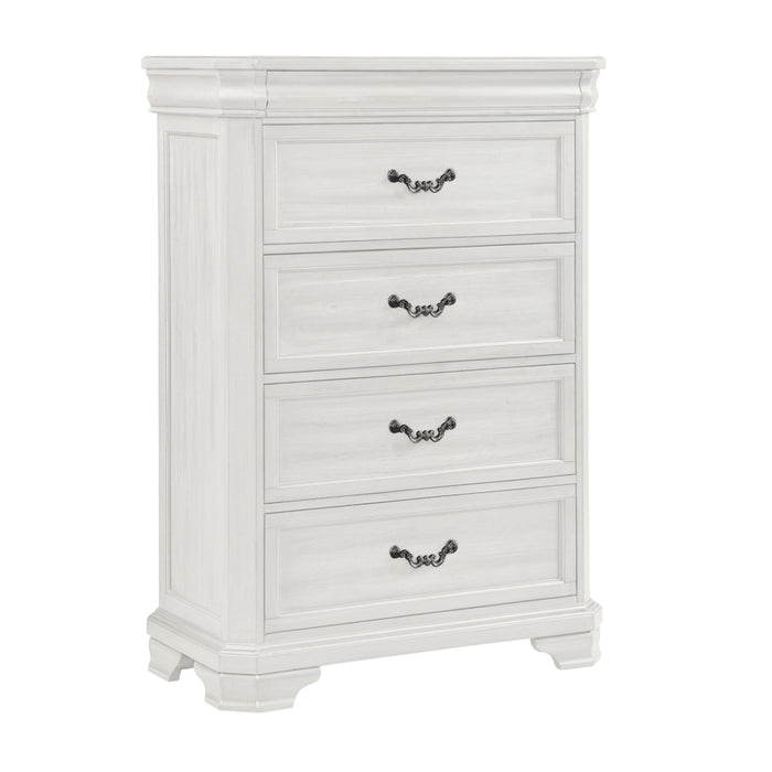 LYNDHURST CHEST- VINTAGE WHITE