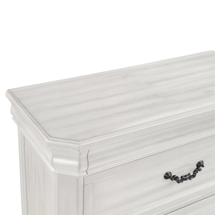 LYNDHURST CHEST- VINTAGE WHITE