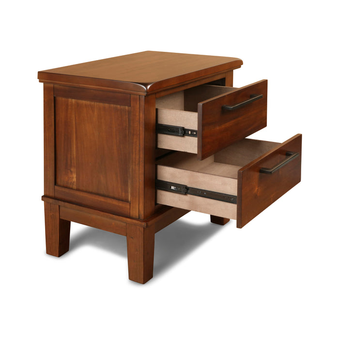 CAGNEY NIGHTSTAND-CHESTNUT