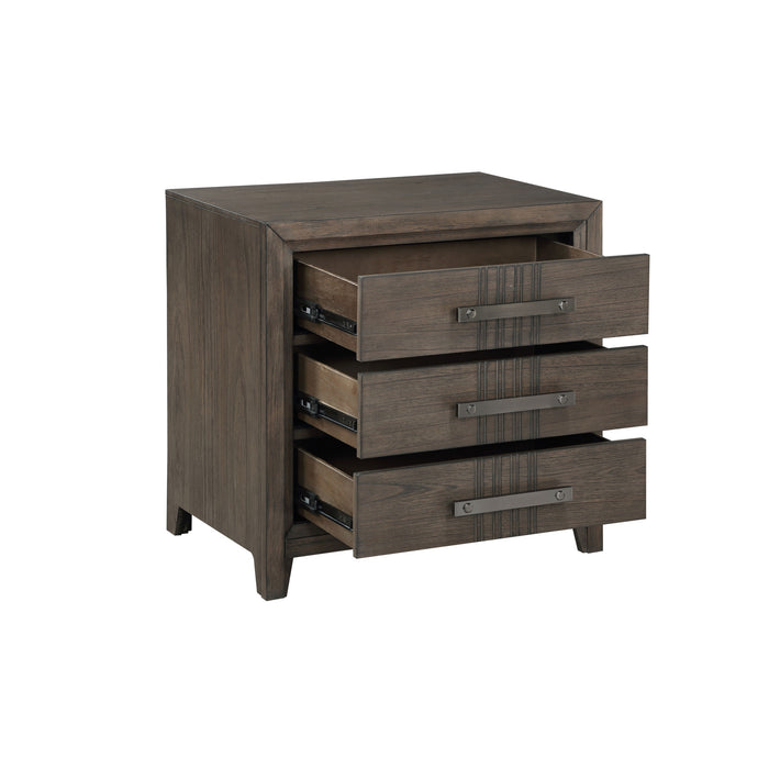 LANDON NIGHTSTAND-WALNUT