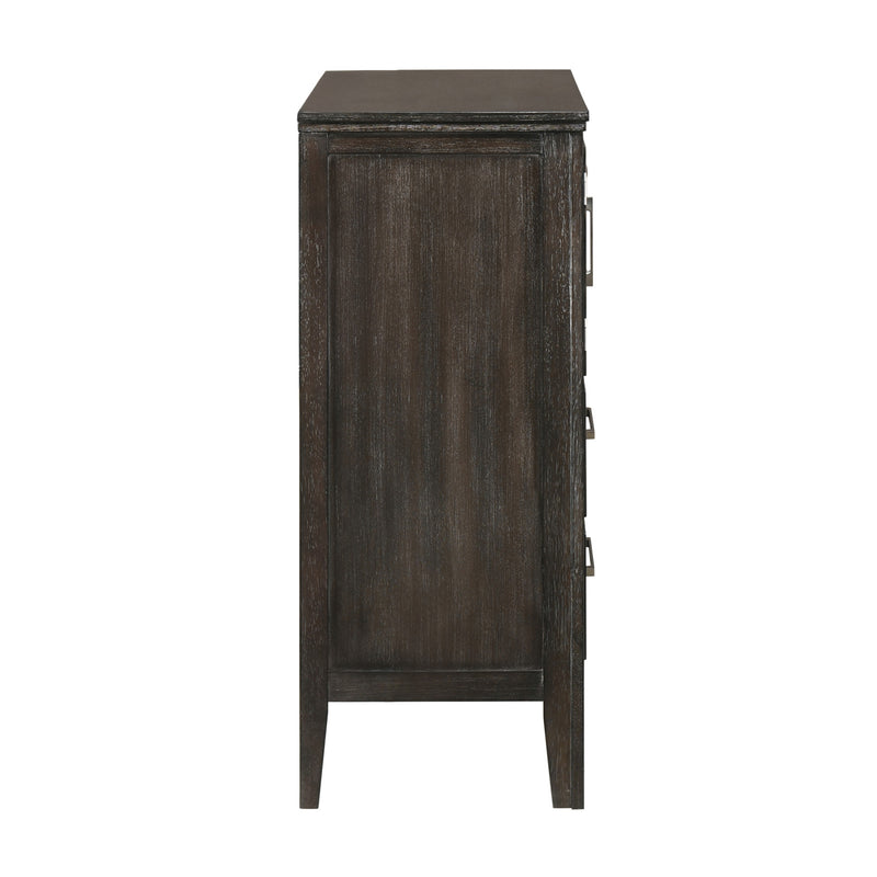 ANDOVER 60" DRESSER W/DOORS-NUTMEG