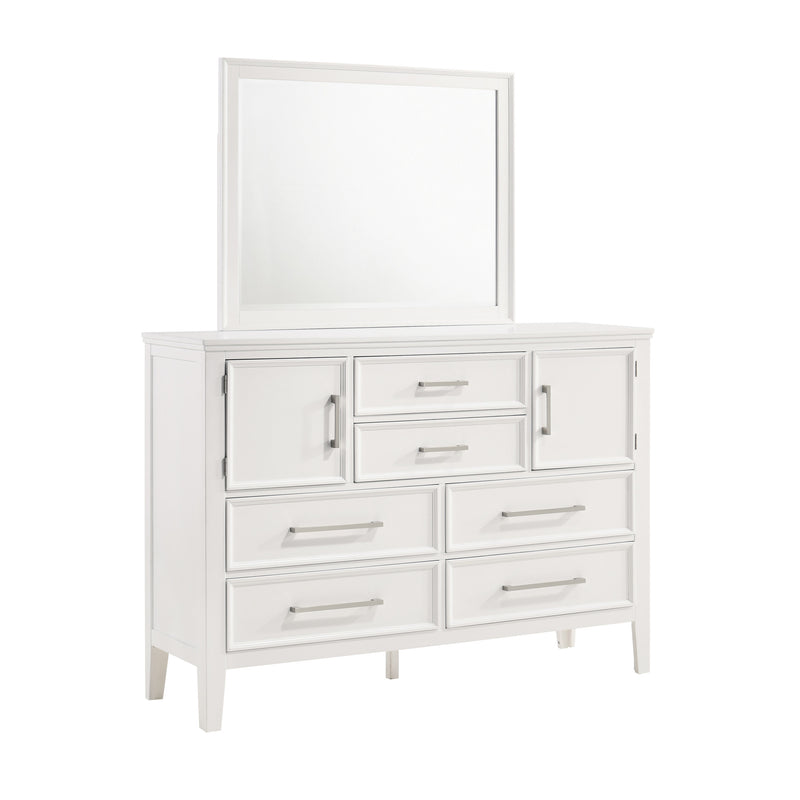 ANDOVER MIRROR-WHITE