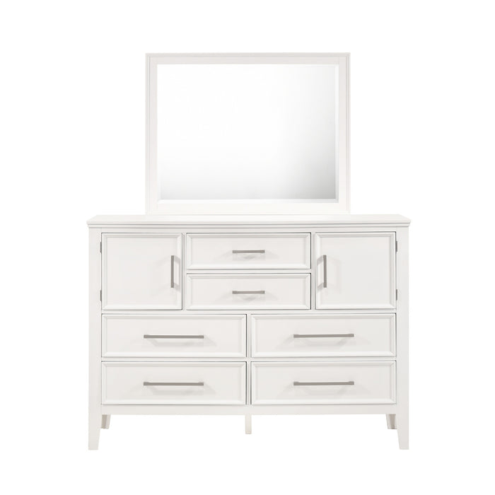 ANDOVER MIRROR-WHITE