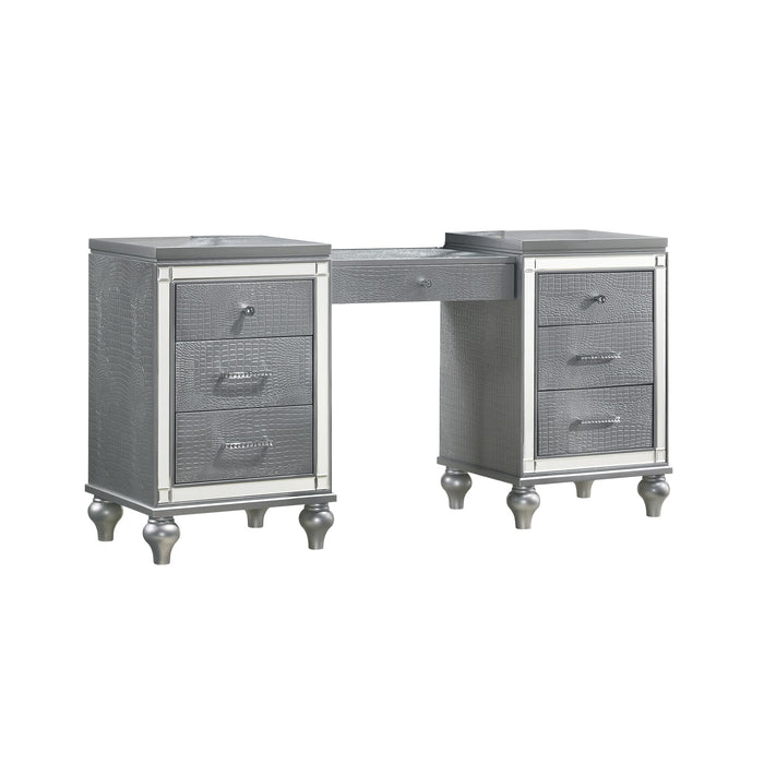 VALENTINO DRESSING TABLE-SILVER