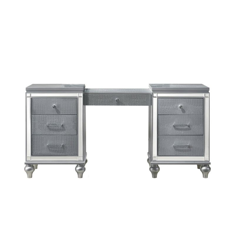 VALENTINO DRESSING TABLE-SILVER