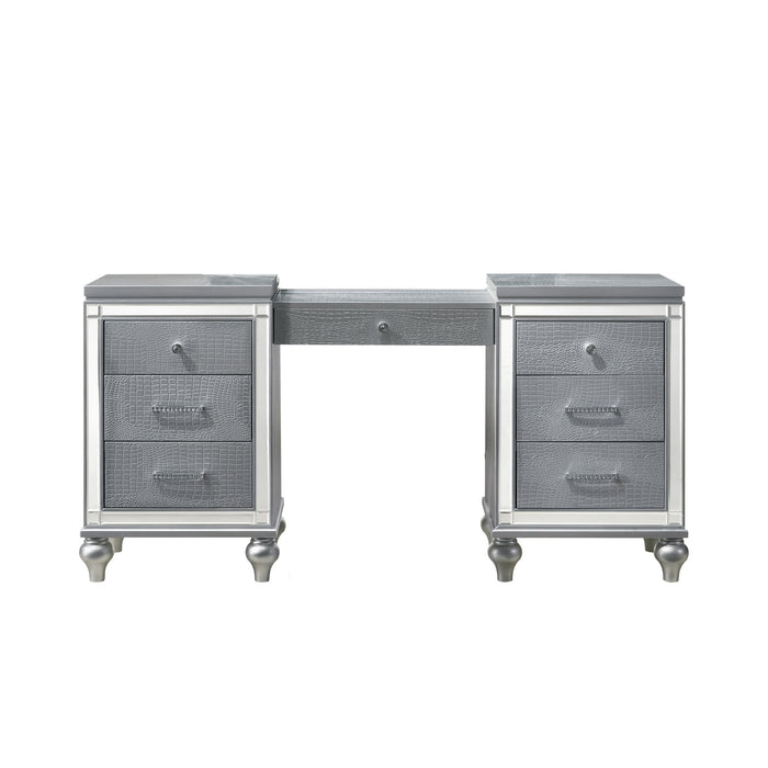 VALENTINO DRESSING TABLE-SILVER