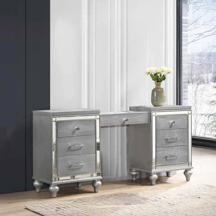 VALENTINO DRESSING TABLE-SILVER