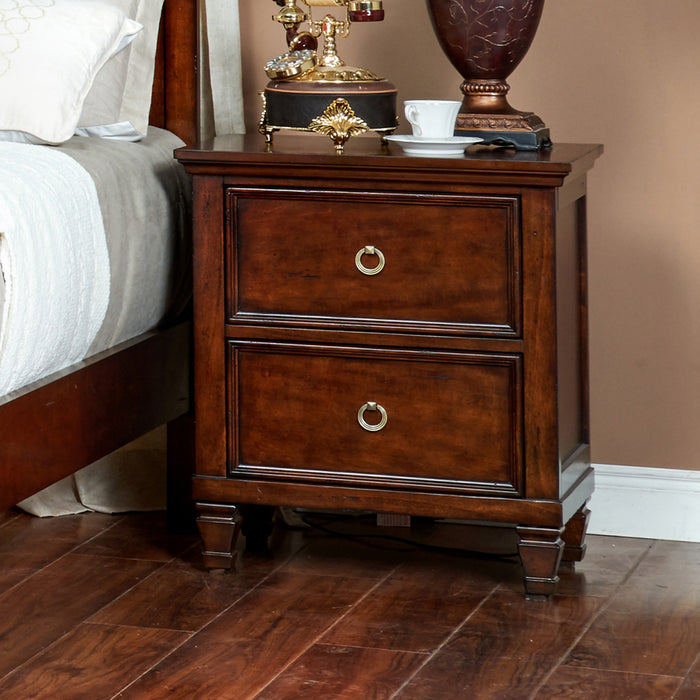 TAMARACK NIGHTSTAND- BRN CHERRY