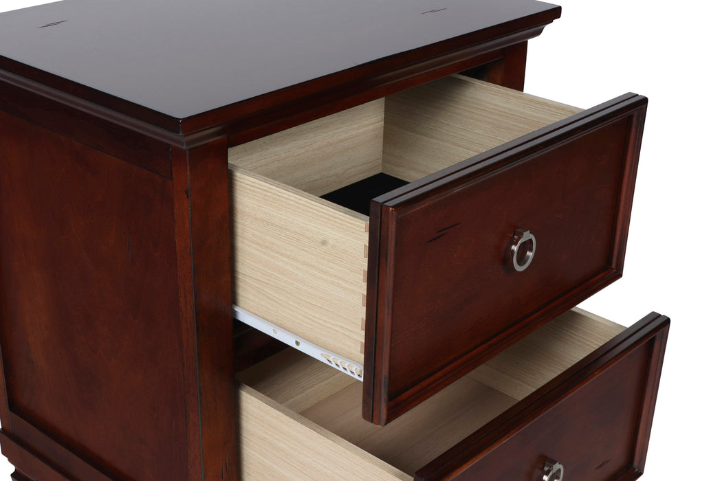 TAMARACK NIGHTSTAND- BRN CHERRY