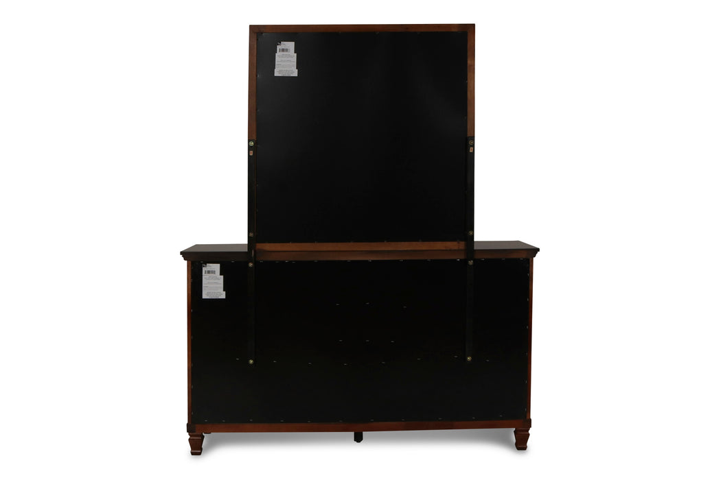 TAMARACK MIRROR- BRN CHERRY