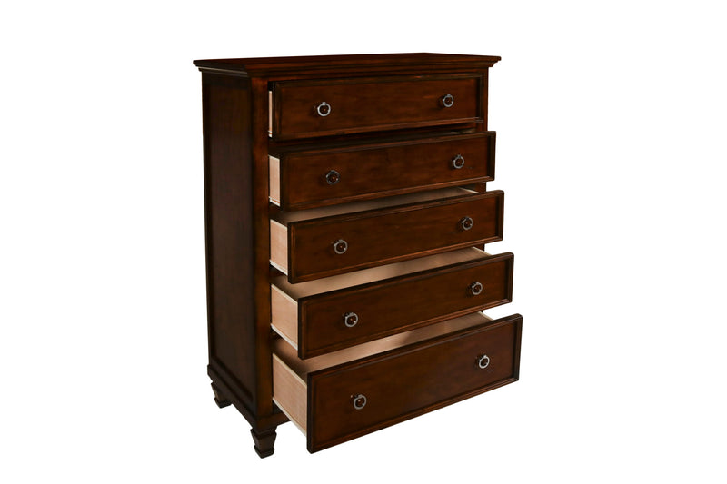 TAMARACK CHEST- BRN CHERRY