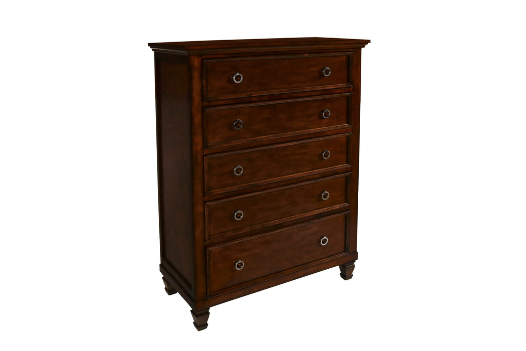 TAMARACK CHEST- BRN CHERRY