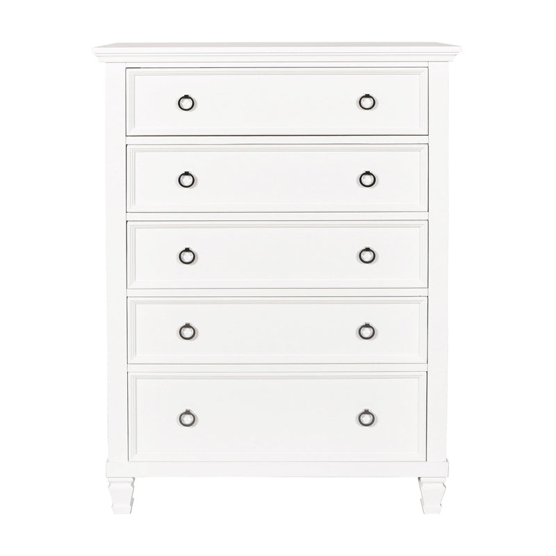 TAMARACK CHEST- WHITE
