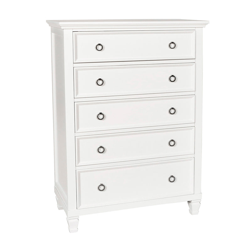 TAMARACK CHEST- WHITE