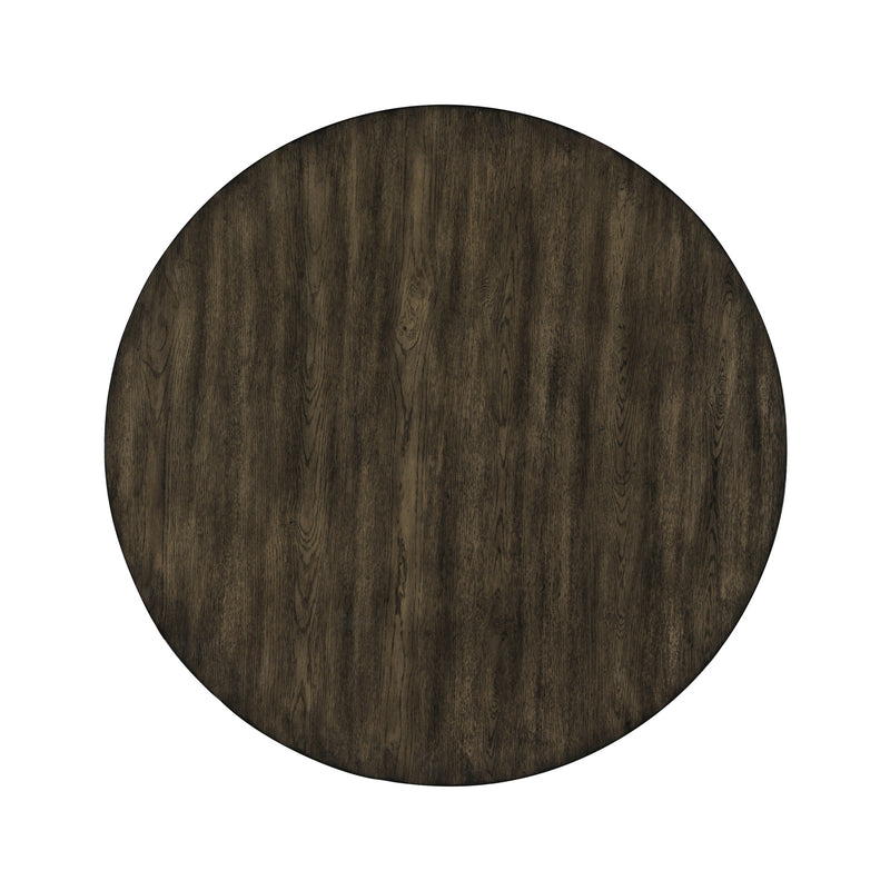 REX 48" ROUND DINING TABLE-WALNUT